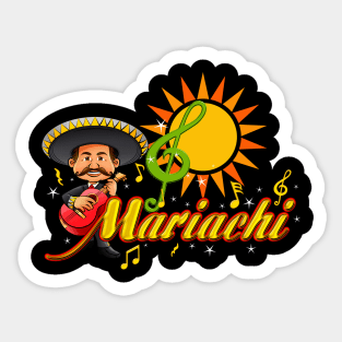 Mariachi Sticker